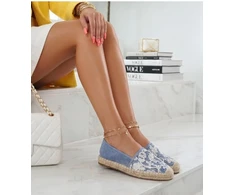 Mėlynos espadrilės Solea