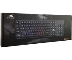Baracuda gaming membraninė Klaviatūra STARFISH, US išdėstymas, Juodas (BGK-02114)