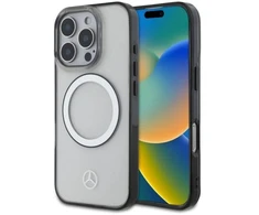 Mercedes MEHMP16X23HUOKC Apple iPhone 16 Pro Max 6.9″ skaidrus kietas dėklas Printed logo MagSafe