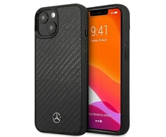 Mercedes MEHCP13SRCABK Apple iPhone 13 mini 5,4″ juodos spalvos carbon kietas dėklas Dynamic Line