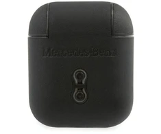Mercedes Electronic Line dėklas AirPods 1/2 - juodas