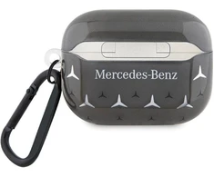 Mercedes MEAP8DPMGS dangtelis AirPods Pro juodas, su dideliu žvaigždžių raštu