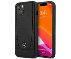 Mercedes MEHCP14MARMBK Apple iPhone 14 Plus / 15 Plus 6.7″ juodos spalvos kietas dėklas Leather Urban