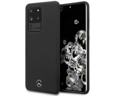 Dėklas Mercedes MEHCS69SILSB S20 Ultra G988 hard case juodas/juodas Silicone Line