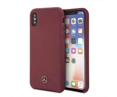 Mercedes MEHCPXSILRE Apple iPhone X/ Xskietas dėklas red