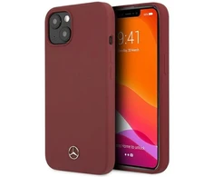 Mercedes MEHCP13MSILRE Apple iPhone 13 / 14 / 15 6,1″ red kietas dėklas Silicone Line