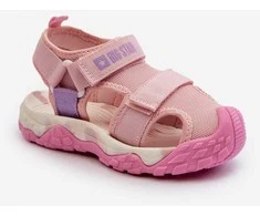 Mergaičių sandalai su velcro Big Star NN374238 Rožinė