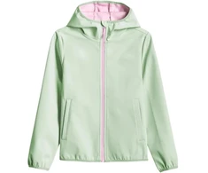 Mergaitiška softshell striukė 4F F478 mėtų spalvos 4FJWSS26TSOFF478 47S
