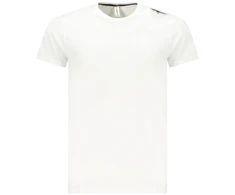 Męski T-shirt bawełniany Accademia Militare su logo na ramieniu