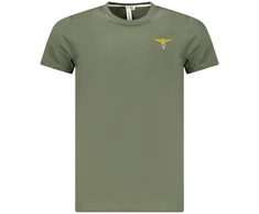 Męski T-shirt bawełniany Accademia Militare su małym logo
