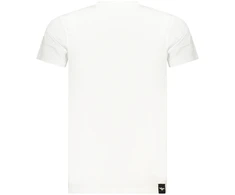 Męski T-shirt bawełniany Accademia Militare su logo na ramieniu