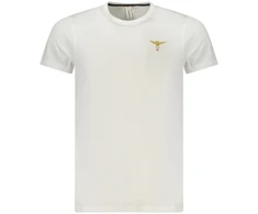 Męski T-shirt bawełniany Accademia Militare su małym logo