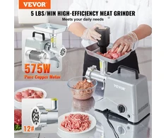 VEVOR Elektrinė mėsmalė 2,27 kg/min pajėgumas 575 W