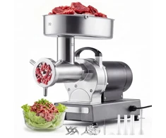 VEVOR Komercinė mėsmalė, 9,5kg/min, #32 el. mėsmalė