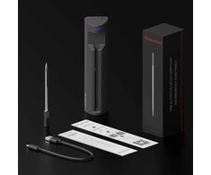 Virtuvinės svarstyklės Wozinsky Meatmeet Pro smart kitchen thermometer with Bluetooth/WiFi app, grill, orkaitė, smoker - juodas