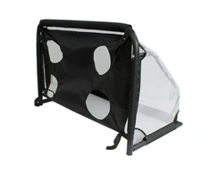 Metaliniai futbolo vartai 120x80 cm su šaudymo kilimėliu