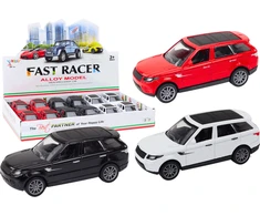 Lean Toys Metalinis keleivinis automobilis 1:36 su trinties pavara
