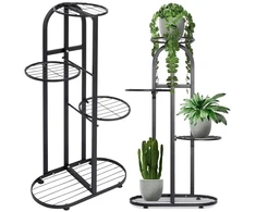 Metalinis augalų stovas 4 vazonams, 81,5 cm