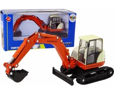 Lean Toys Metalinis ekskavatorius su kilnojamu kranu LeanToys