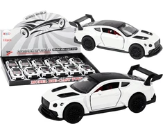 Lean Toys Sportinis Automobilis 1:32 Masto su Trinties Pavara, Perlinė Balta