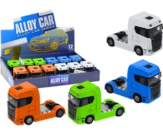 Lean Toys Metalinis sunkvežimis be priekabos su šviesomis ir garsais, 1:32