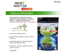 Microdoctor barricade mikroorganizmai AUGALŲ ATSPARUMUI, 100 g