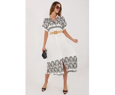 Midi ilgio suknelė Italy Moda su diržu