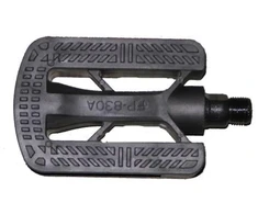 Miesto juodi PVC pedalai