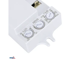 Bemko Mikrobangų jutiklis, baltas, IP20, max 1200W, 360°, max 15m