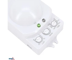 Bemko Mikrobangų jutiklis, baltas, IP20, max 1200W, 360°, 1-8m