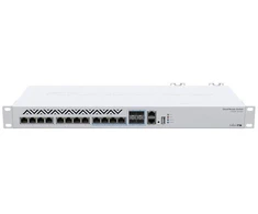 Ausinės MikroTik CRS312-4C+8XG-RM komutatorius 12x RJ45 10G