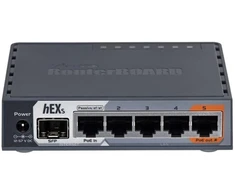 MikroTik hEX S maršrutizatorius (RB760iGS) Bendras Ethernet prievadų skaičius: 6; Architektūra: MMIPS; CPU branduoliai: 2