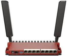 „MikroTik“ L009UiGS-2HaxD-IN „WiFi 6“ maršrutizatorius, 2,4 GHz (2x2), 9 prievadai