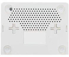 Mikrotik RB750GR3 gigabitinis eterneto maršrutizatorius, turkio ir baltos spalvos
