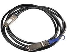 Mikrotik XQ+DA0003 „InfiniBand“ arba pluoštinis optinis kabelis 3 m QSFP+ to QSFP+ / QSFP28 to QSFP28 Juoda