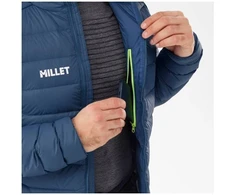 MILLET M Kamet Pūkinė striukė su gobtuvu, Tamsiai mėlyna