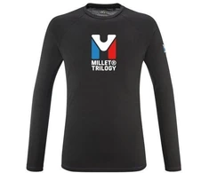 Millet M Trilogy Wool Ts Ls juoda apatinis trikotažas
