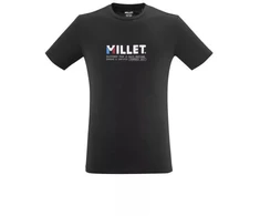 Millet marškinėliai M, juodi Millet, trumpos rankovės
