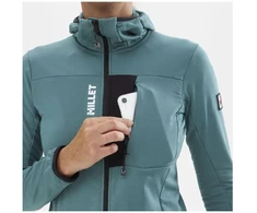 MILLET W Trilogy Lightgrid Striukė su gobtuvu Žalia