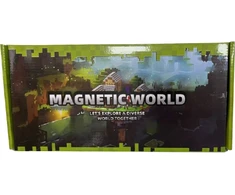 Minecraft magnetinis blokelių rinkinys - 100 vnt