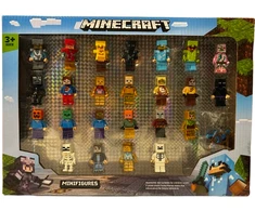 Minecraft Stiliaus Figūrėlės konstruktoriams My World , 24 vnt.