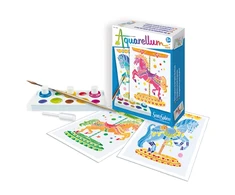Mini Akvarelės rinkinys - Žirgai
