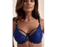 Minkšta liemenėlė Kinga Foxy SC-1235, tamsiai mėlyna