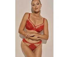 Minkšta liemenėlė Kinga Lou SC-1145, raudona