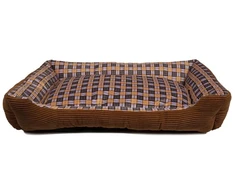 Other Brand Minkšta šuns sofa XL, ruda, 90 × 70 × 20 cm