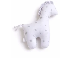Minkštas pliušinis žaislas arkliukas LUCKY Horse Mini Gray Stars