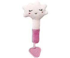 Tulilo Minkštas rožinis žaislas su kramtuku ir garsu 9281 JW.CLOUD 17cm