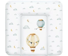 Minkštas vystymo kilimėlis Ceba Baby Basic Balloons, 75 × 72 cm