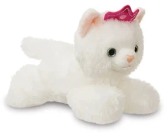 AURORA FANCY PALS Pliušinis žaislas - kačiukas spalvotame krepšyje, 20 cm