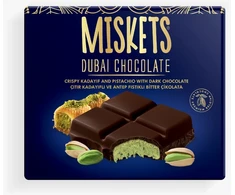 Miskets Dubai Dark Chocolate 100g x 12 pcs x 6 display (TR)